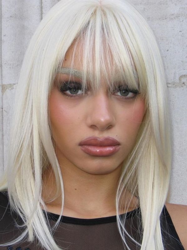 Bleached Hair And Brows
