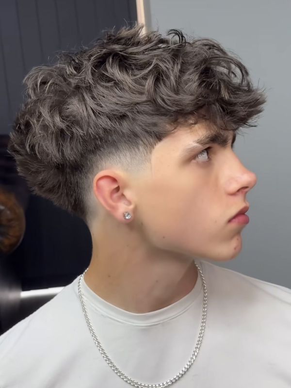 Low Taper White Guy Black
