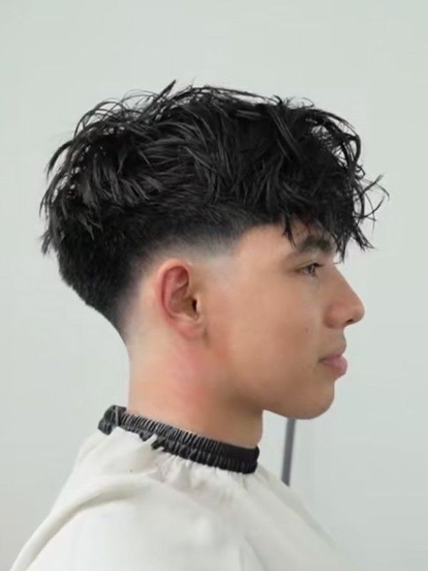 Short Taper Fade for White Male
